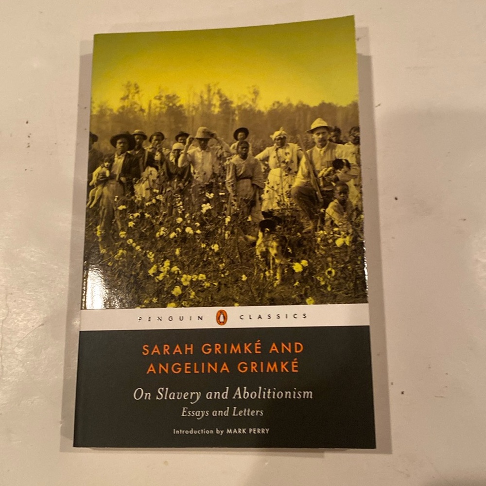 “On Slavery and Abolitionism, Essays and Letters,”